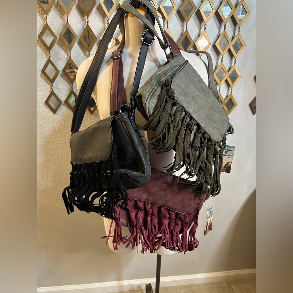 NWT Heritage West Fringe Bag